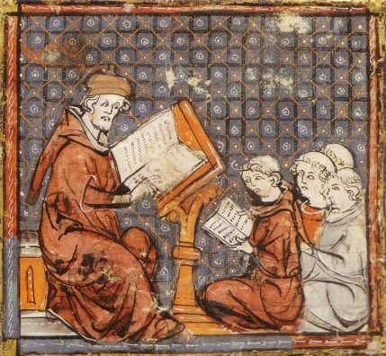 Teaching-at-Paris-late-14-th-cent